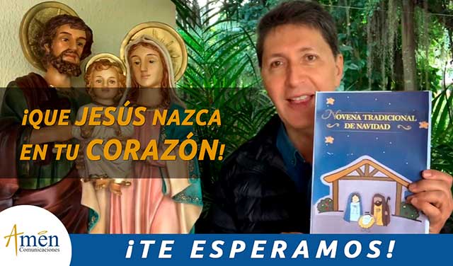 padre Carlos Yepes invita a la novena de navidad 2021