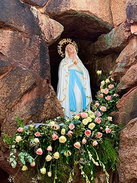 Nuestra Señora de Lourdes -padre Carlos Yepes
