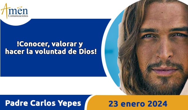 Evangelio del día de hoy- martes 23 enero 2024 - padre carlos yepes