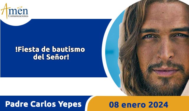 Evangelio del día de hoy- lunes 8 enero 2024 - padre carlos yepes