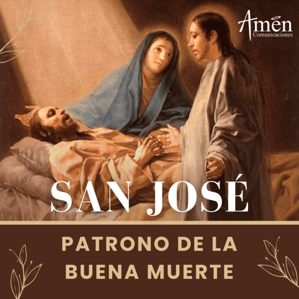 San José, patrono de los moribundos y de la buena muerte