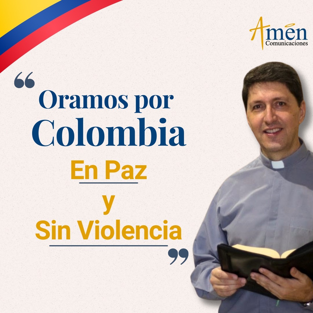 padre Carlos Yepes - ora por la paz en Colombia