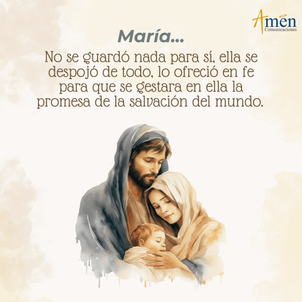 María, mujer de fe en el amor, 