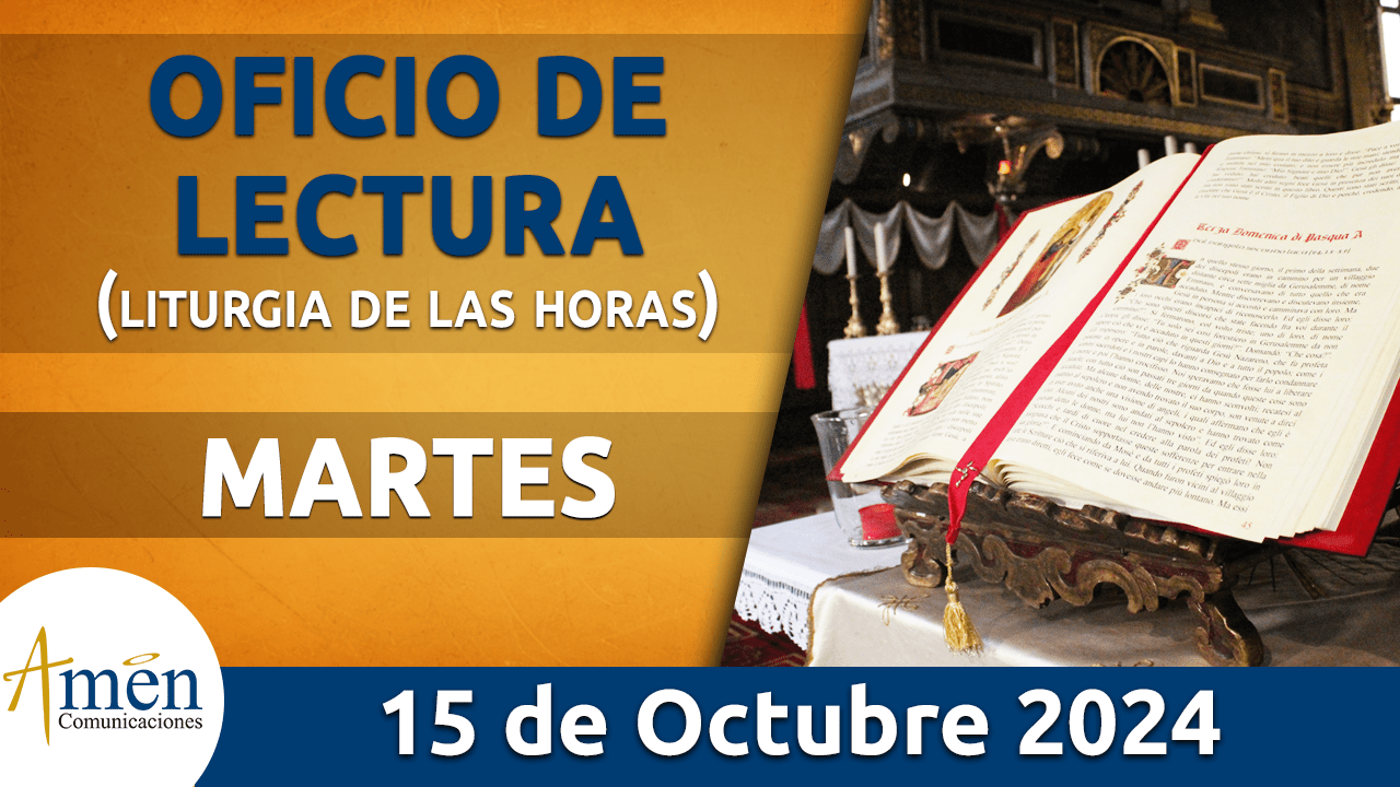 Oficio de lectura - 15 octubre 2024 - padre carlos yepes