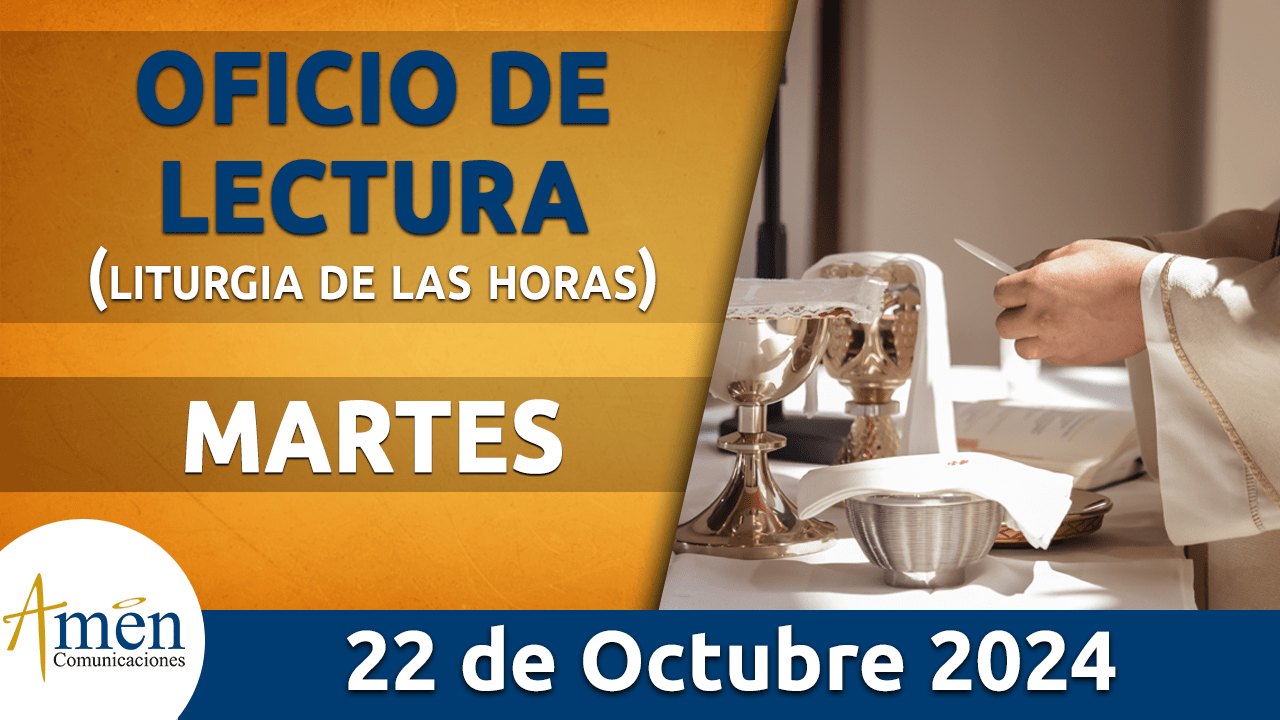 Oficio de lectura - 22 octubre 2024 - padre carlos yepes