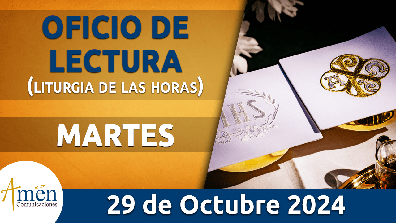 Oficio de lectura - 29 octubre 2024 - padre carlos yepes