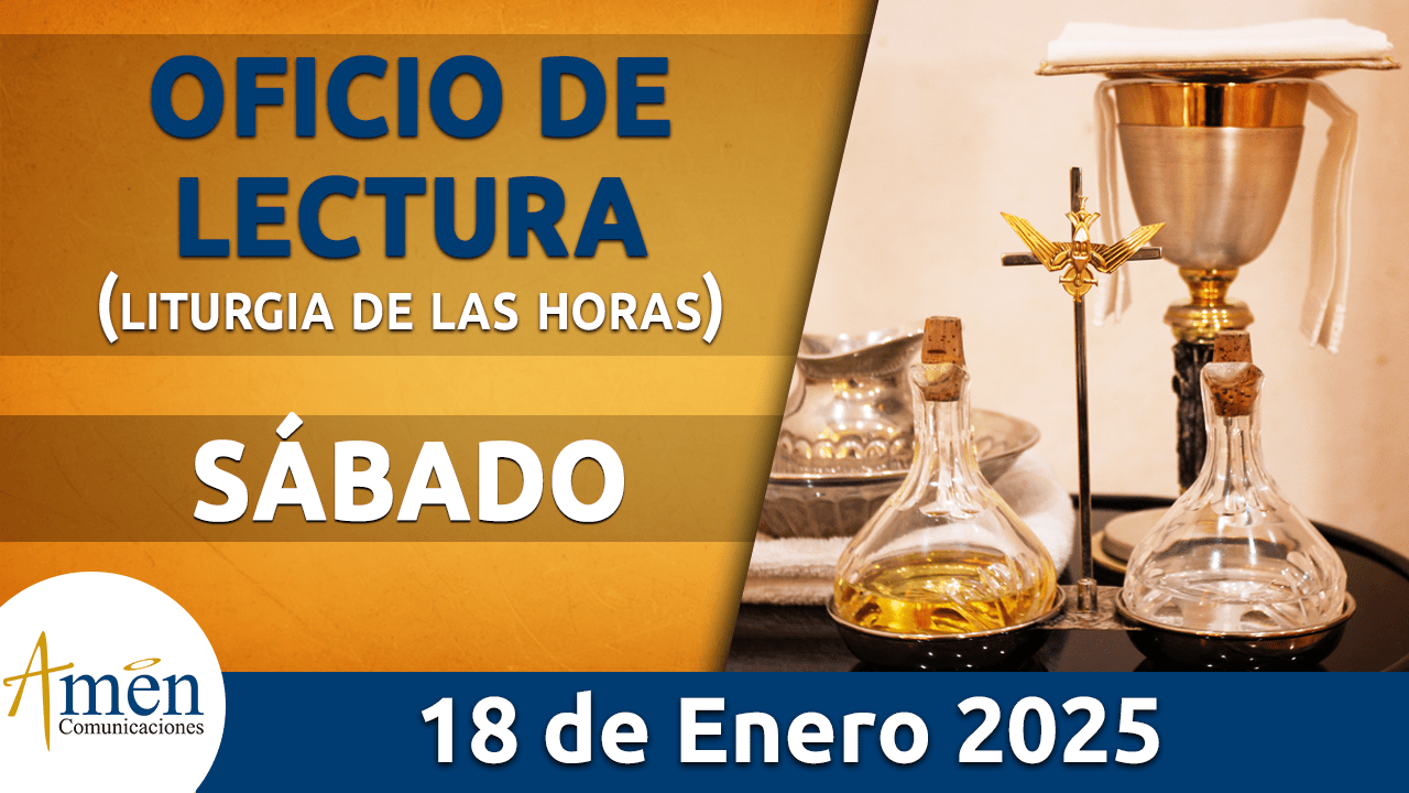 Oficio de lectura - 18 enero 2025 - padre carlos yepes