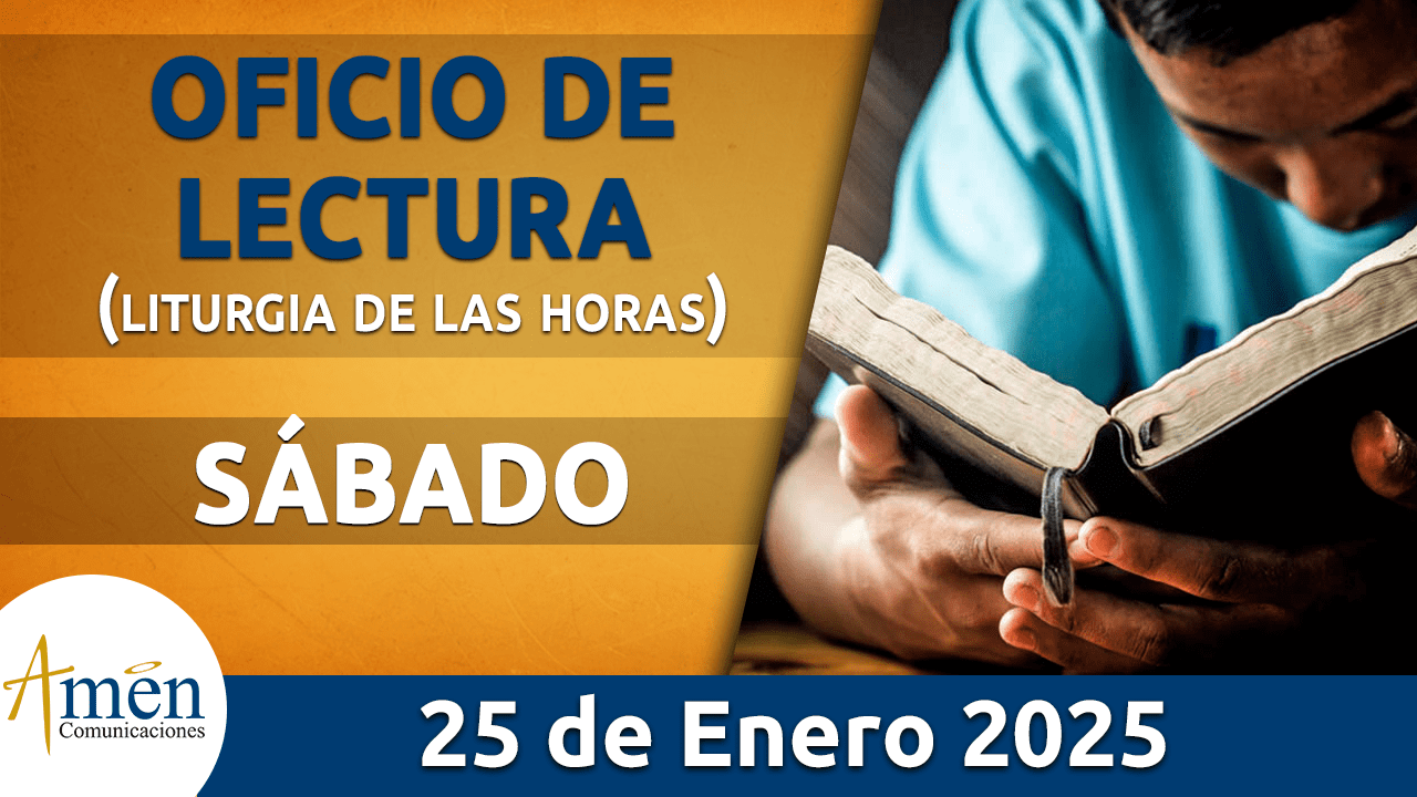 Oficio de lectura - 25 enero 2025 - padre carlos yepes