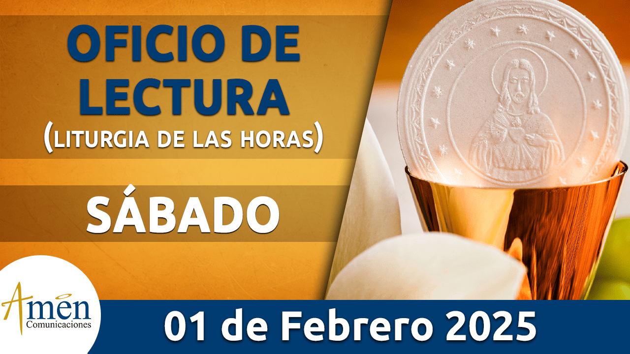 Oficio de lectura - 1 febrero 2025 - padre carlos yepes