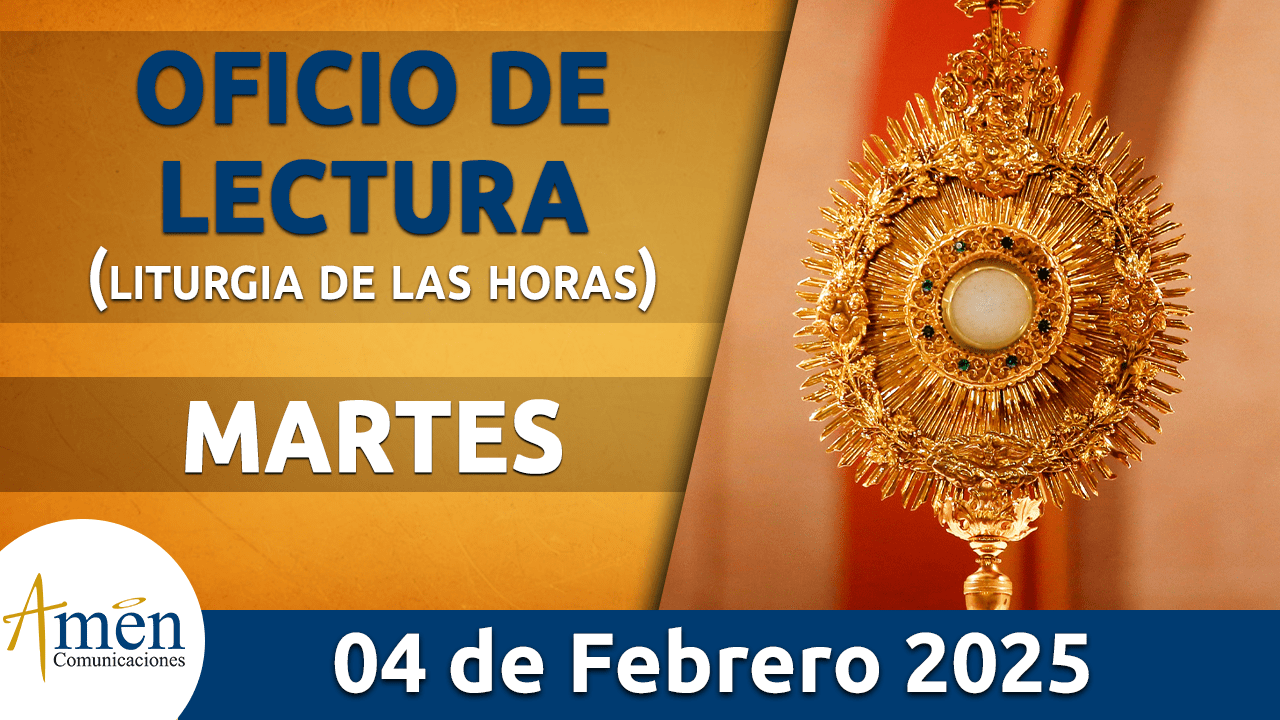 Oficio de lectura - 4 febrero 2025 - padre carlos yepes