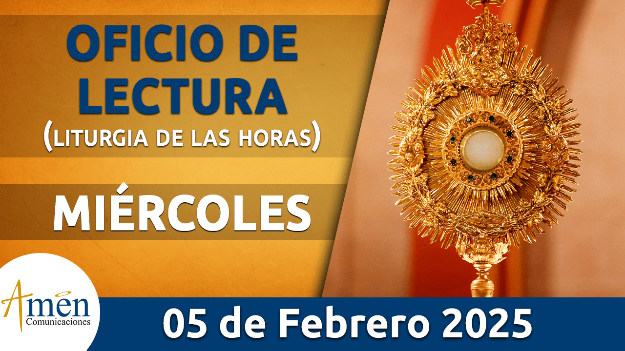 Oficio de lectura - 5 febrero 2025 - padre carlos yepes