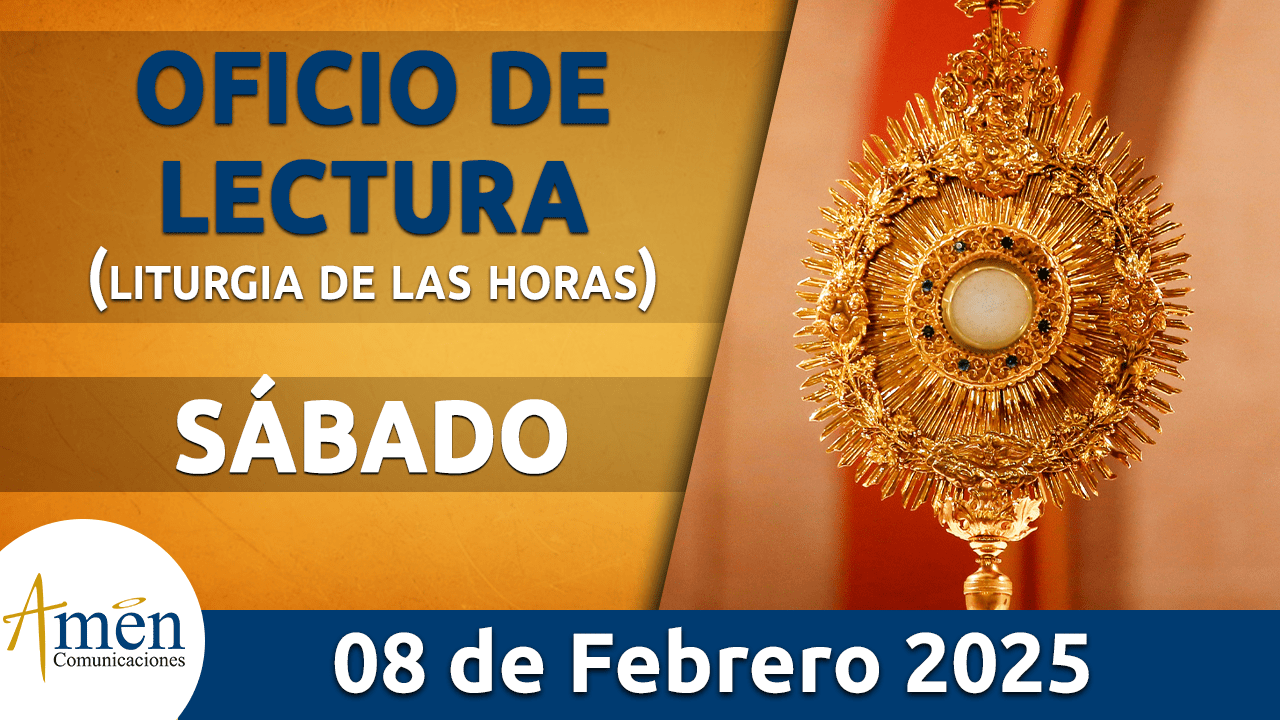 Oficio de lectura - 8 febrero 2025 - padre carlos yepes