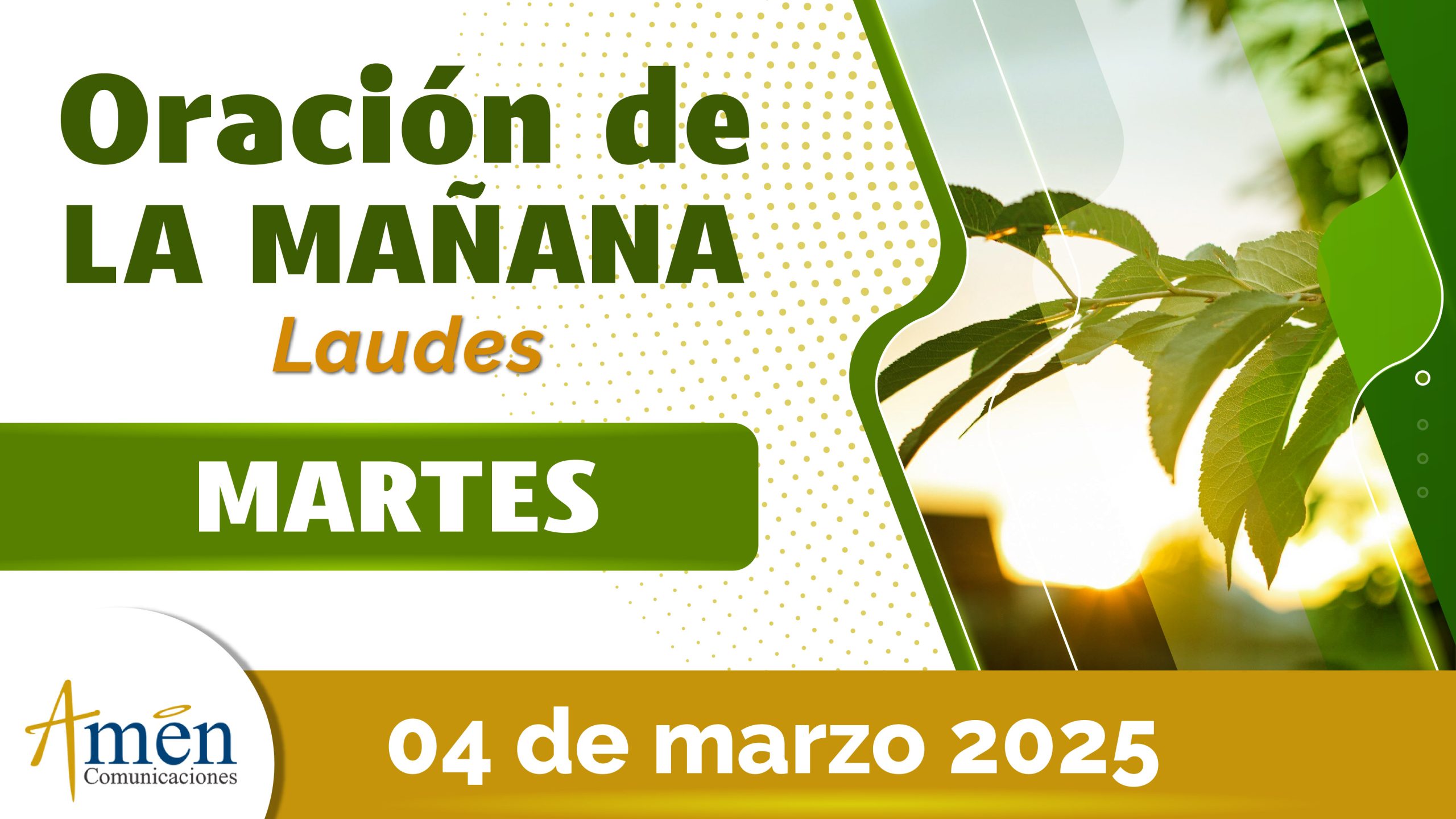 Oración de la mañana - 4 marzo 2025 - padre carlos yepes