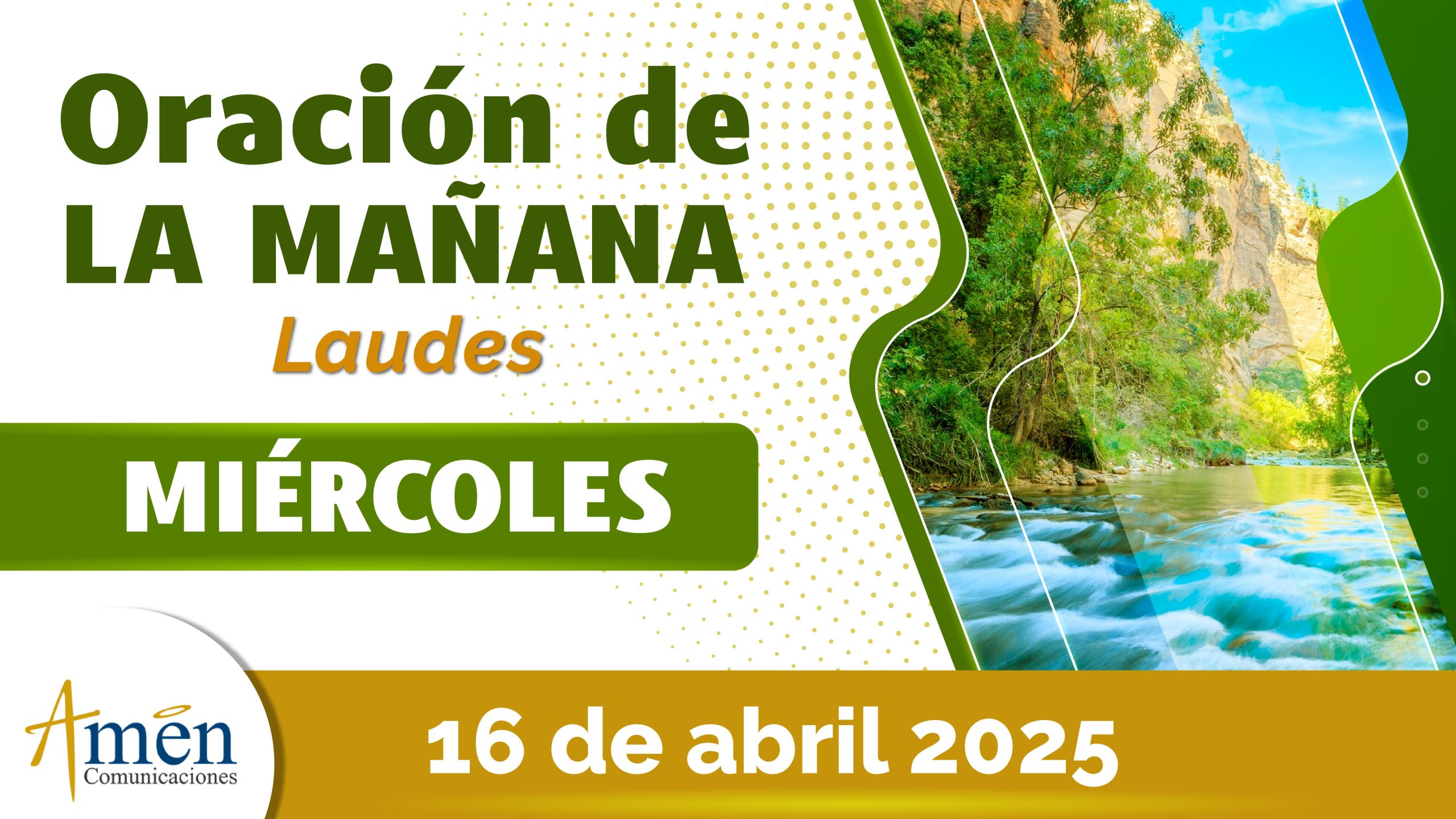 Oración de la mañana - 16 abril 2025 - padre carlos yepes - semana santa 2025 - programación semana santa padre carlos yepes