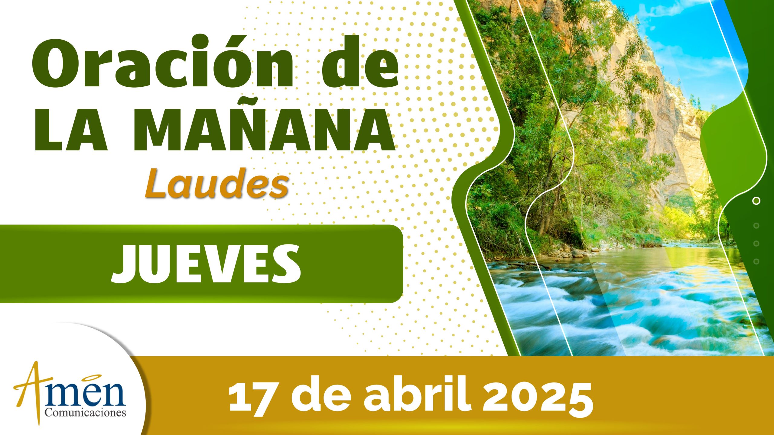 Oración de la mañana - 17 abril 2025 - padre carlos yepes - semana santa 2025 - programación semana santa padre carlos yepes