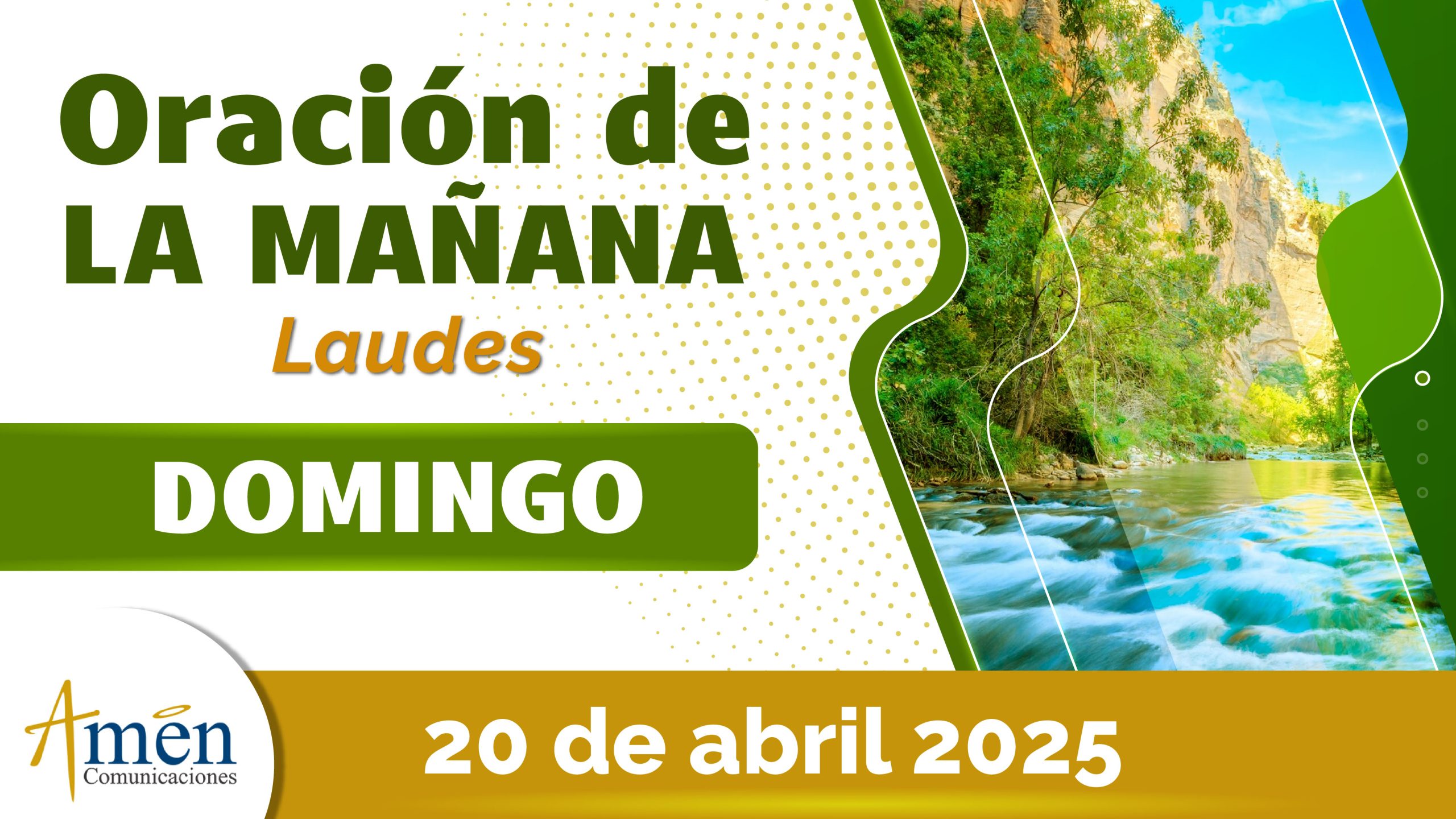 Oración de la mañana - 20 abril 2025 - padre carlos yepes - semana santa 2025 - programación semana santa padre carlos yepes