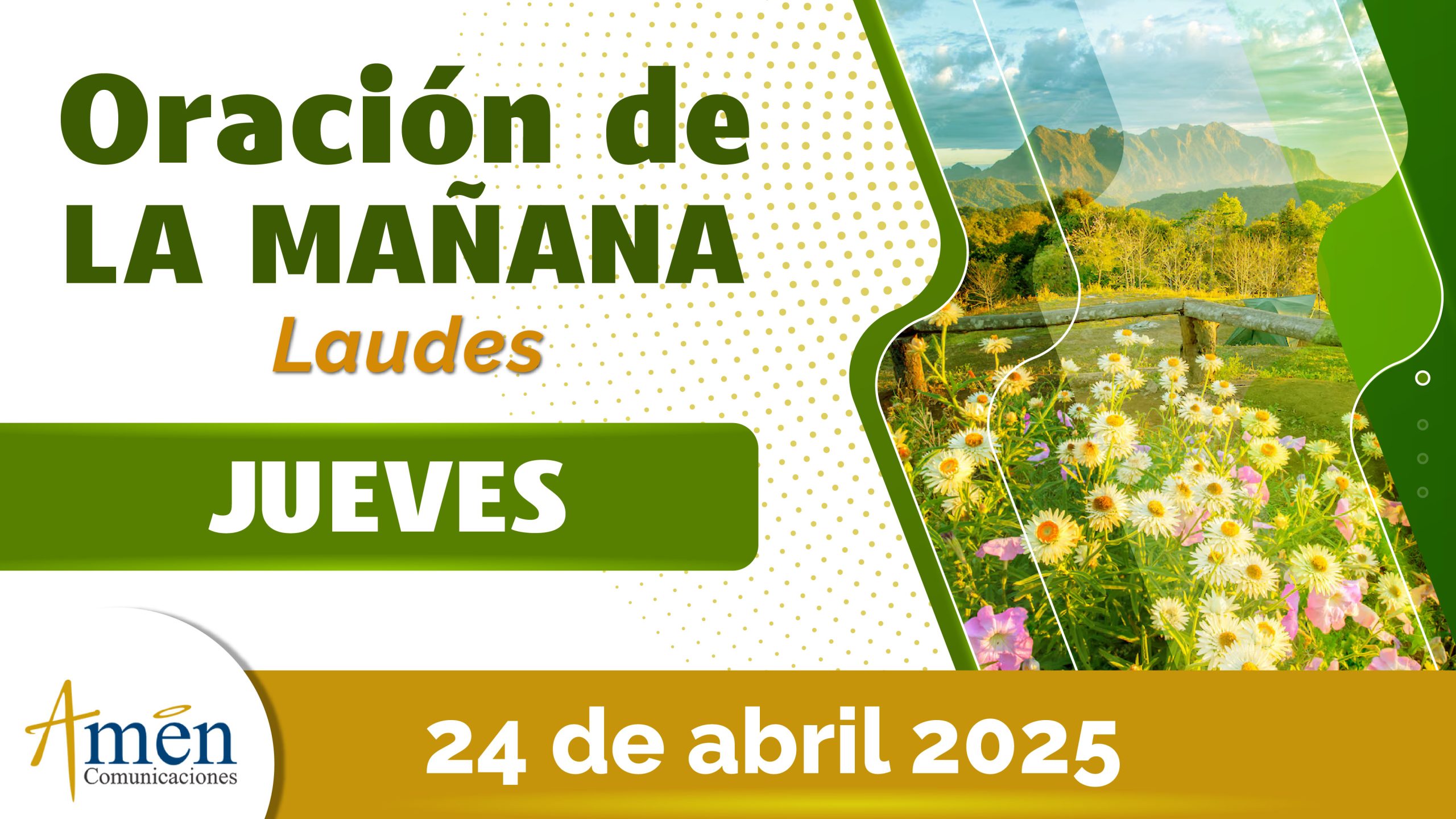 Oración de la mañana - 24 abril 2025 - padre carlos yepes