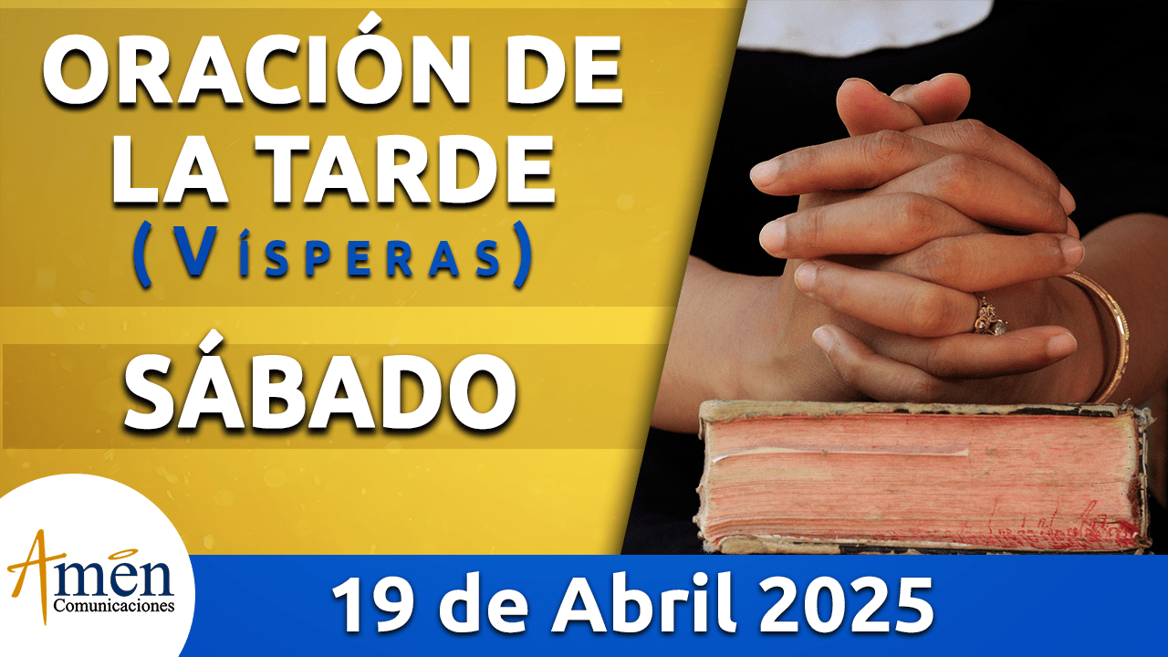 Oficio de lectura - 19 abril 2025 - padre carlos yepes - semana santa 2025 padre carlos yepes - programación de semana santa