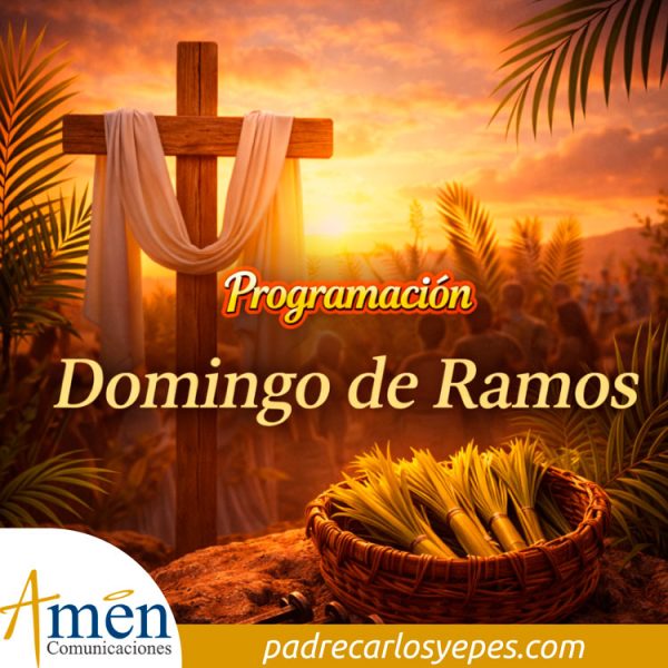 Domingo de Ramos - semana santa - padre carlos yepes 
