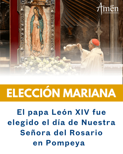 El papa León XIV fue elegido un día mariano 