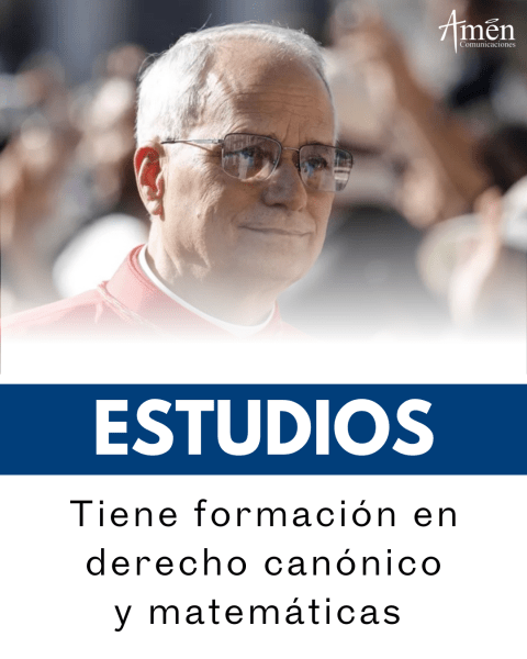 curiosidades del papa leon XIV -  qué estudio el papa Leon XIV 