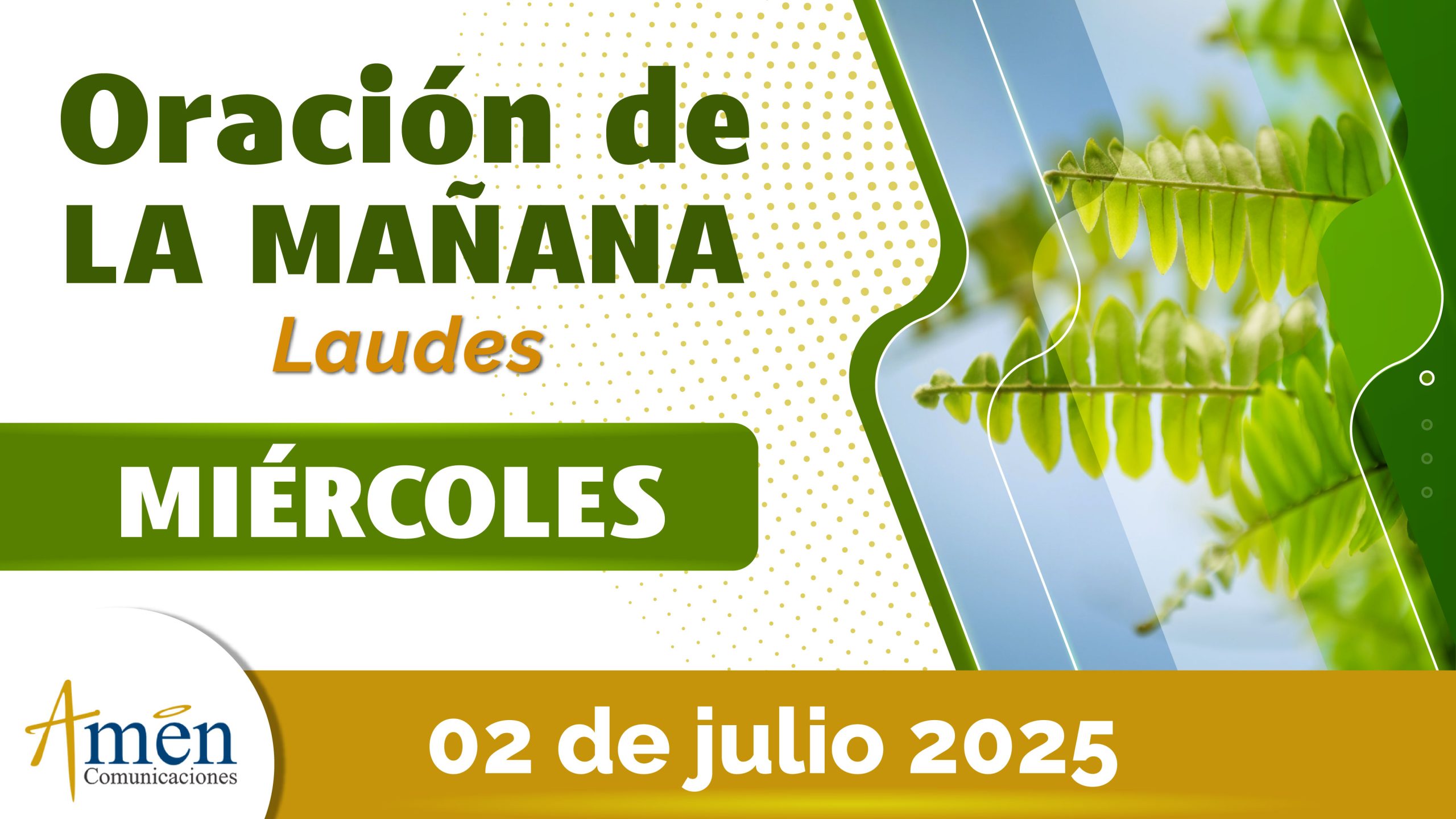 Oración de la mañana - 2 julio 2025 - padre carlos yepes