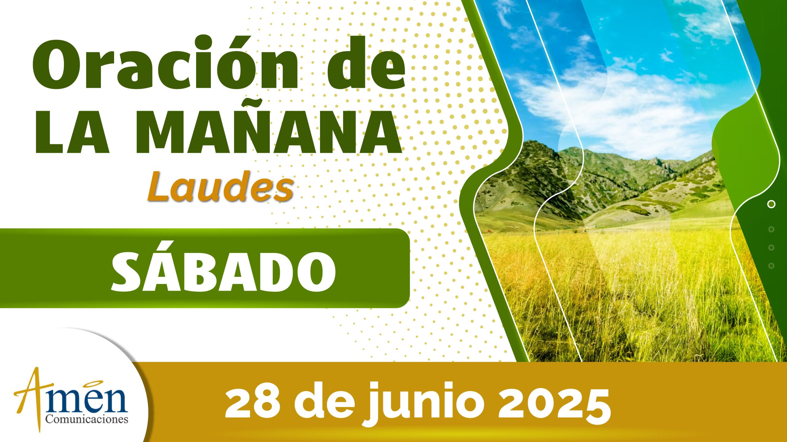 Oración de la mañana - 28 junio 2025 - padre carlos yepes