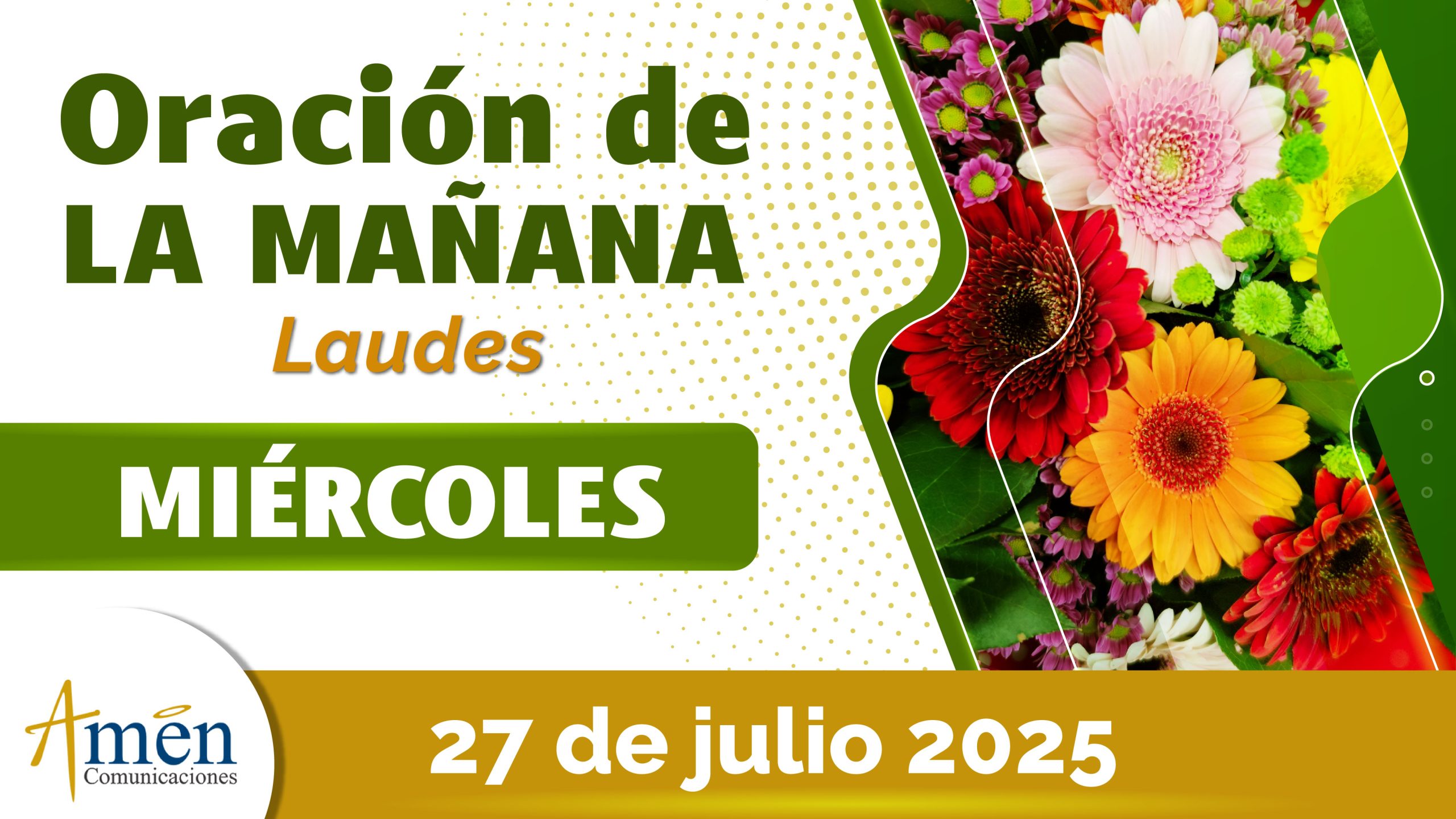 Oración de la mañana - 27 agosto 2025 - padre carlos yepes