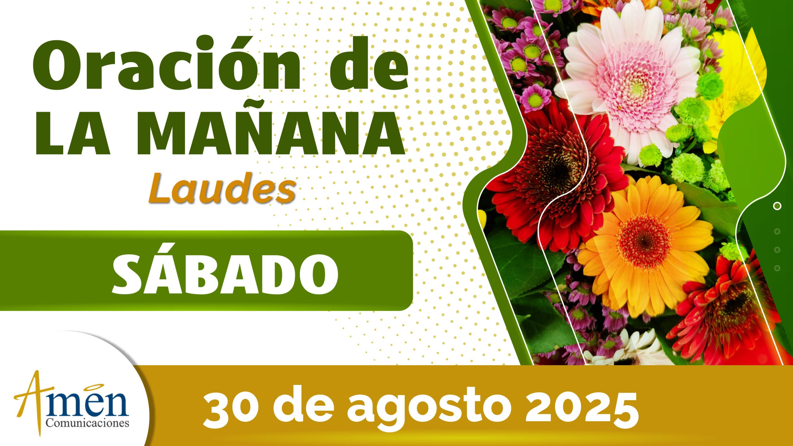 Oración de la mañana - 30 agosto 2025 - padre carlos yepes