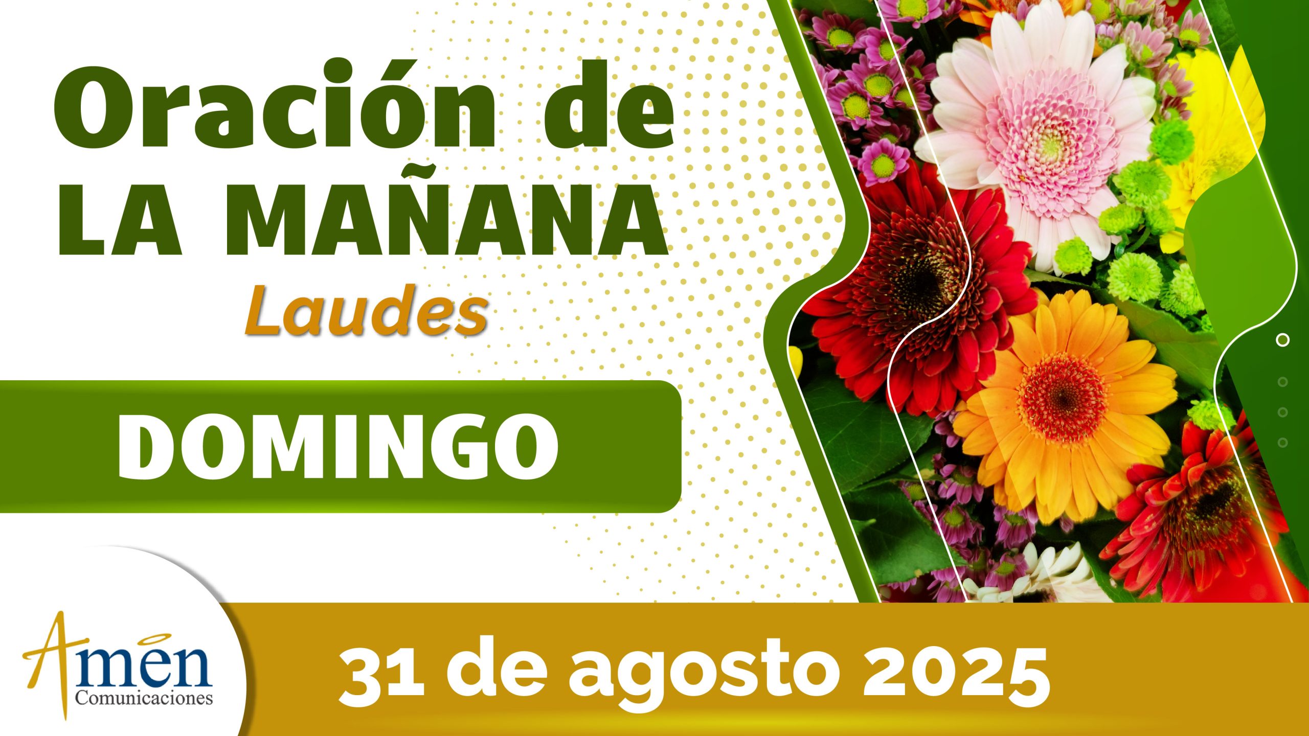 Oración de la mañana - 31 agosto 2025 - padre carlos yepes