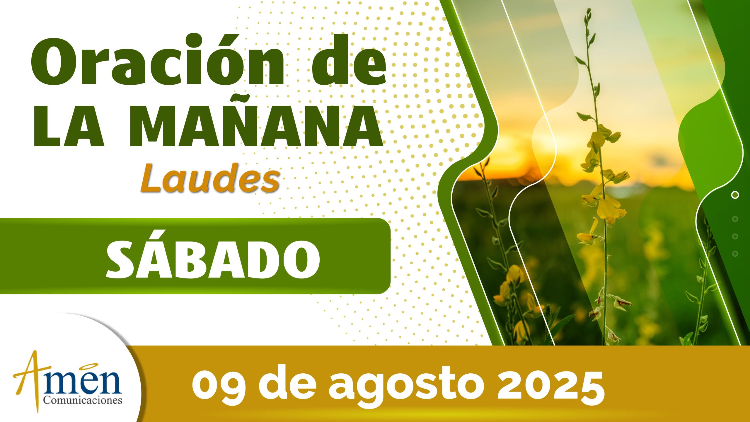 Oración de la mañana - 9 agosto 2025 - padre carlos yepes