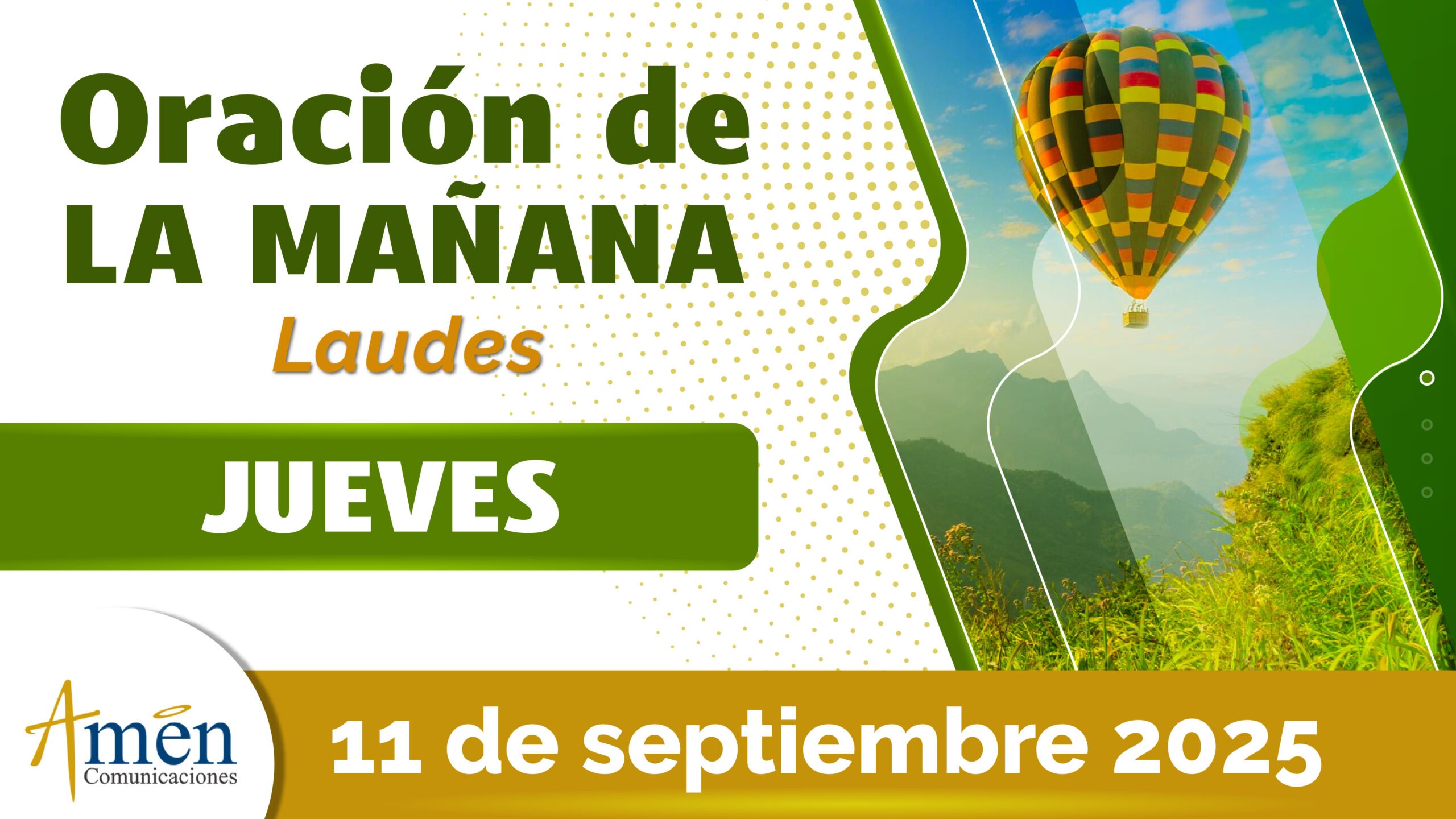 Oración de la mañana - 11 septiembre 2025 - padre carlos yepes