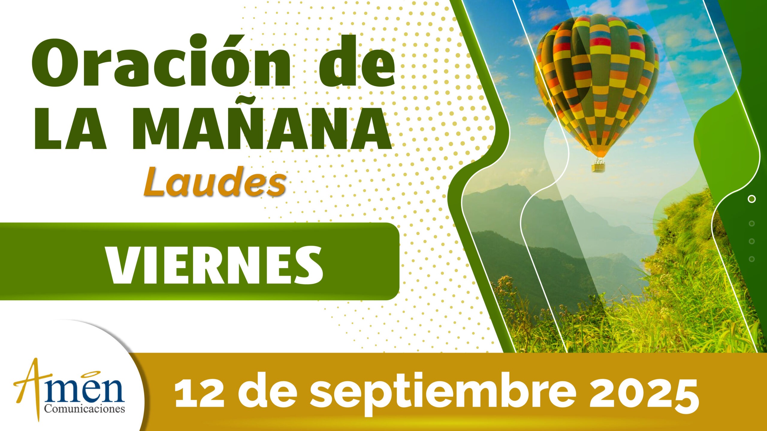 Oración de la mañana - 12 septiembre 2025 - padre carlos yepes