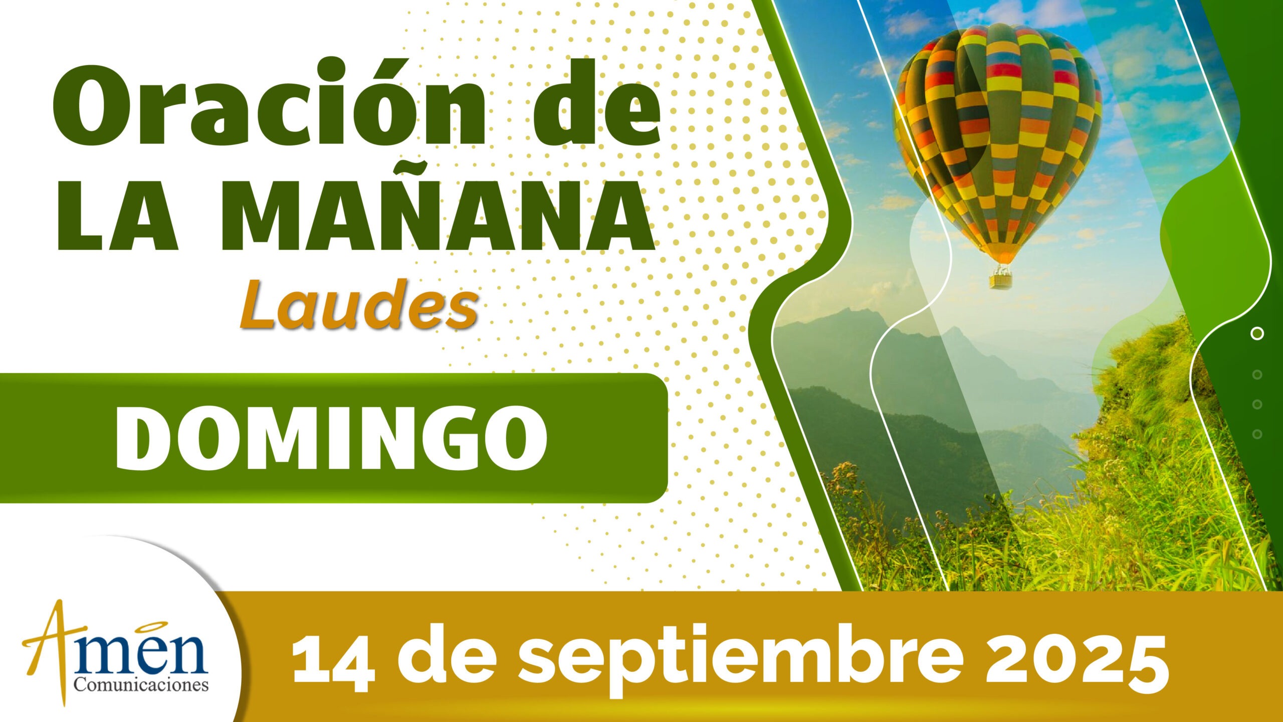 Oración de la mañana - 14 septiembre 2025 - padre carlos yepes