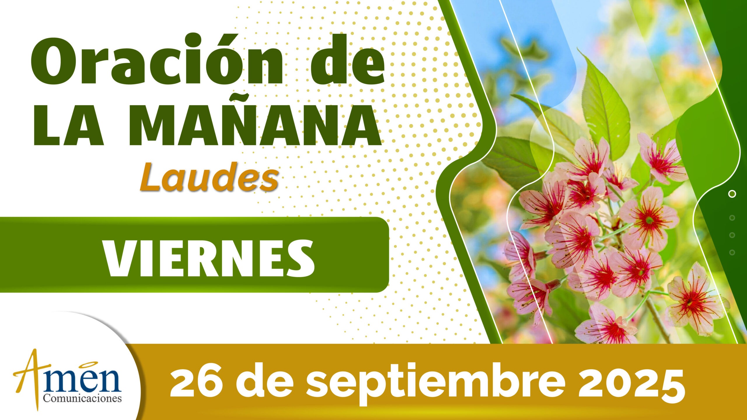 Oración de la mañana - 26 septiembre 2025 - padre carlos yepes