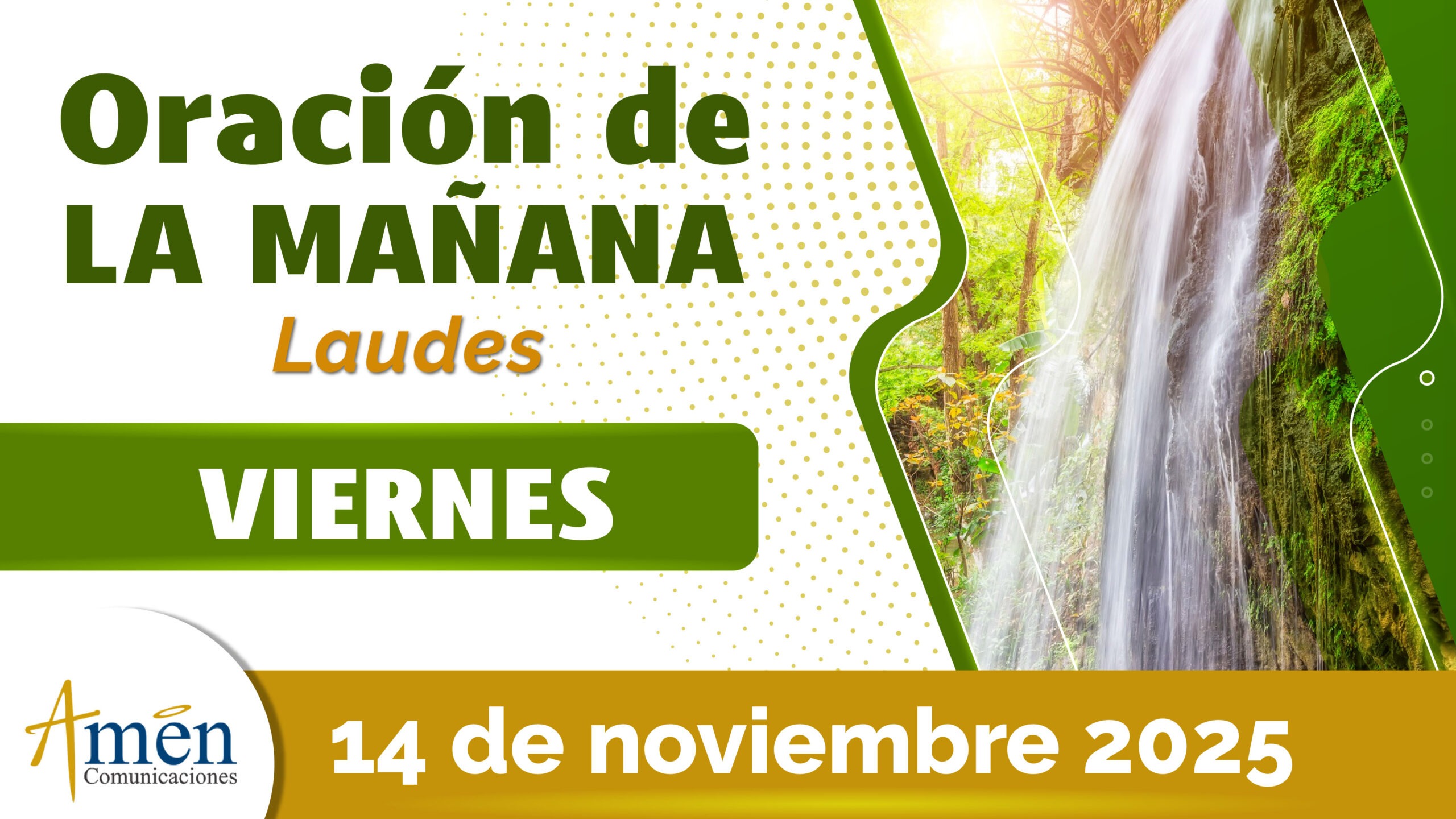 Oración de la mañana - 14 noviembre 2025 - padre carlos yepes