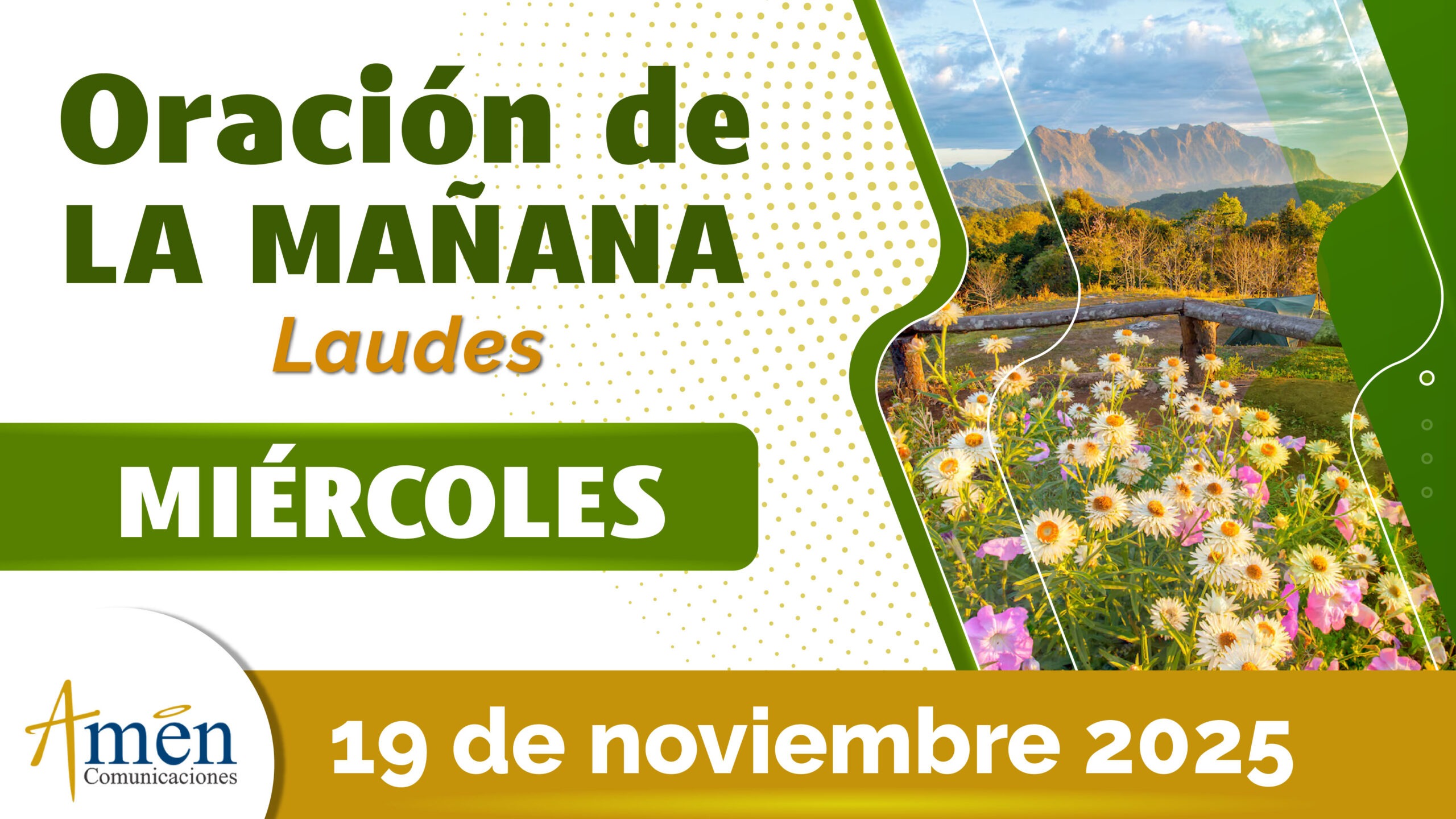 Oración de la mañana - 19 noviembre 2025 - padre carlos yepes