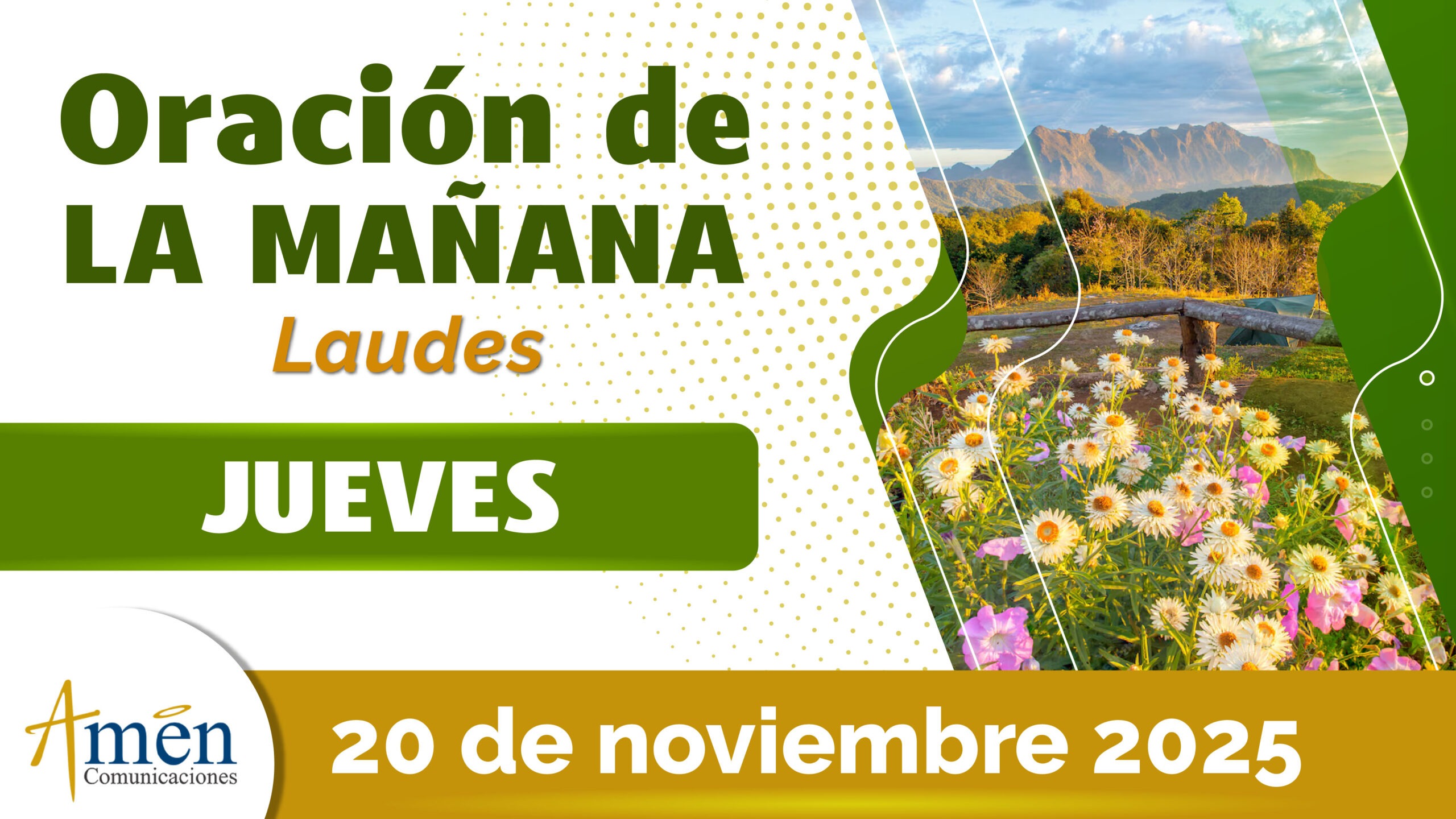 Oración de la mañana - 20 noviembre 2025 - padre carlos yepes