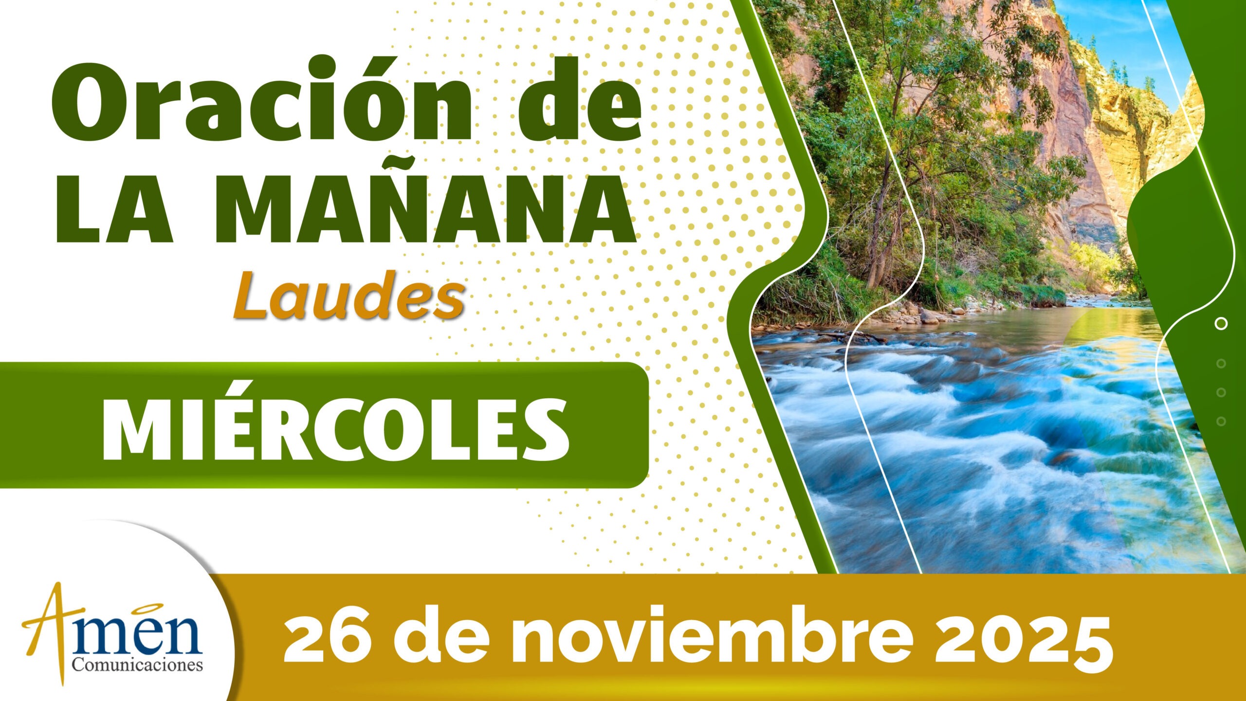 Oración de la mañana - 26 noviembre 2025 - padre carlos yepes
