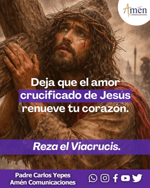amor de Jesús en la cruz - viacrucis