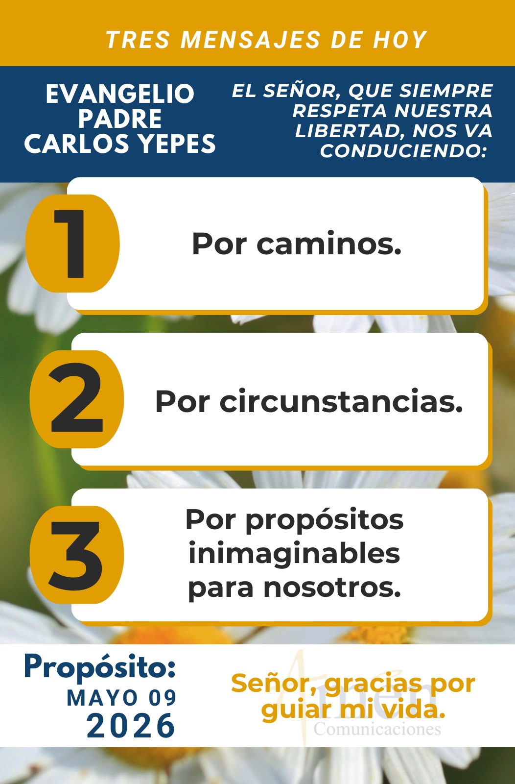 Evangelio de Hoy 9 mayo de 2026 | Padre Carlos Yepes