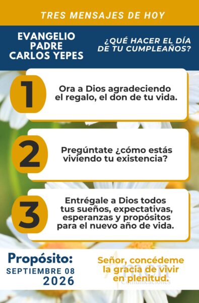 Evangelio de hoy - resumen - 8 de agosto 2026 - amen comunicacione