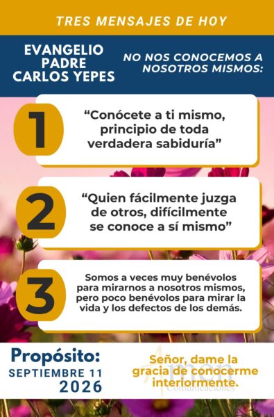 Evangelio de hoy - resumen - 11 de agosto 2026 - amen comunicaciones